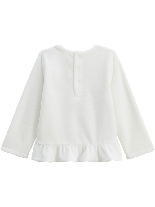 Lot de 2 pyjamas enfant 2 pièces en velours Céleste - Kiabi Lot de 2 pyjamas enfant 2 pièces en velours Céleste - Kiabi