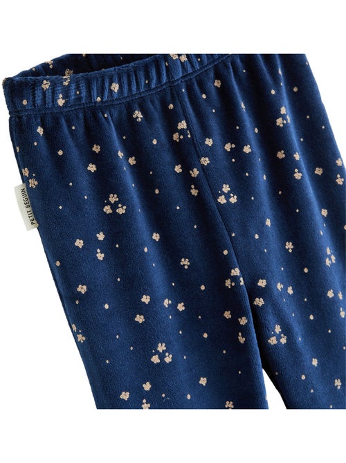 Lot de 2 pyjamas enfant 2 pièces en velours ollie - Kiabi Lot de 2 pyjamas enfant 2 pièces en velours ollie - Kiabi