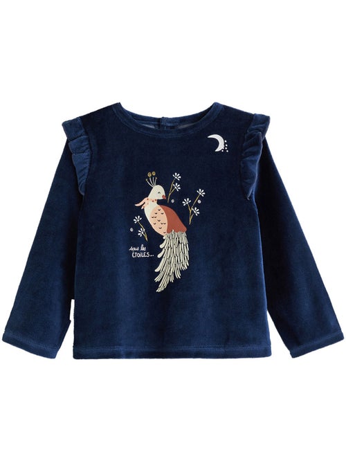 Lot de 2 pyjamas enfant 2 pièces en velours ollie - Kiabi Lot de 2 pyjamas enfant 2 pièces en velours ollie - Kiabi