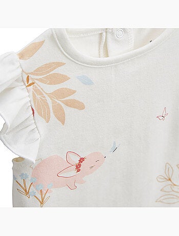 Lot de 2 pyjamas short enfant 2 pièces praline