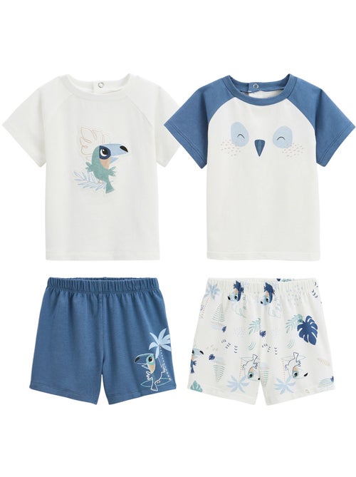 Lot de 2 pyjamas short enfant 2 pièces toucana - Kiabi