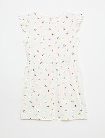 Lot de 2 robes en jersey sans manches avec volants