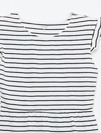 Lot de 2 robes en jersey sans manches avec volants