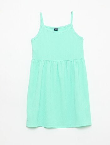 Lot de 2 robes en maille crêpée