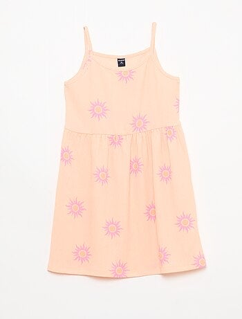 Lot de 2 robes en maille crêpée