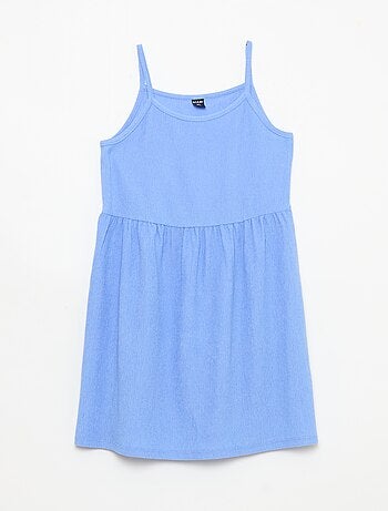 Lot de 2 robes en maille crêpée