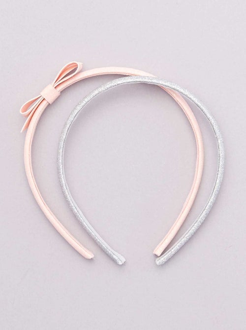 Lot de 2 serre-têtes - Kiabi