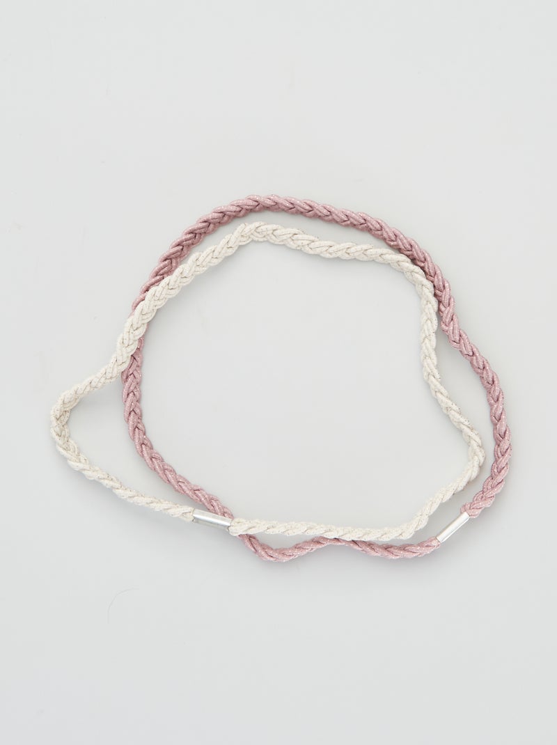 Lot De 2 Serre-têtes Antennes Papillon + Lunettes Noires - Accessoire Déguisement Insecte, Halloween, Cosplay