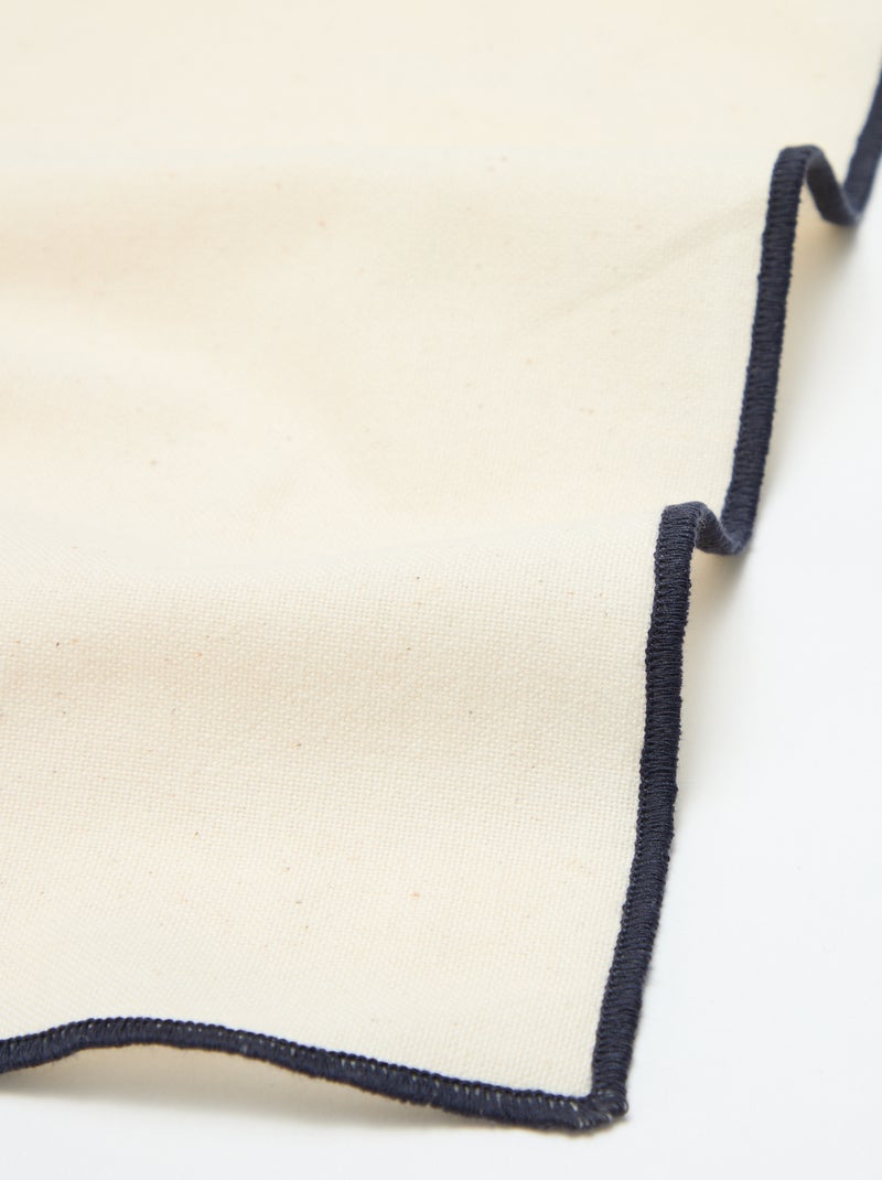 Lot de 2 serviettes de table (40x40 cm) - Kiabi Home Beige - Kiabi