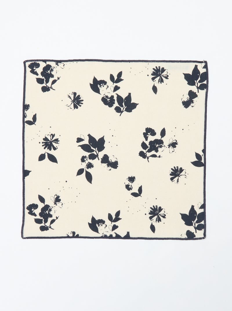 Lot de 2 serviettes de table (40x40 cm) - Kiabi Home Bleu - Kiabi