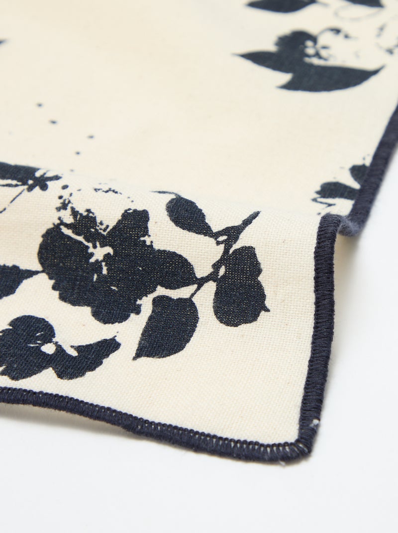 Lot de 2 serviettes de table (40x40 cm) - Kiabi Home Bleu - Kiabi