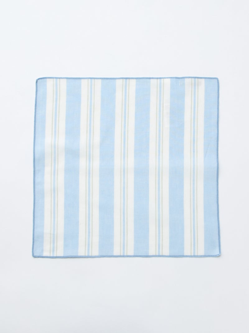 Lot de 2 serviettes de table Bleu - Kiabi