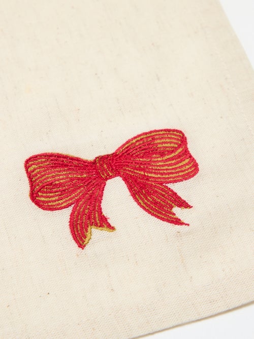 Lot de 2 serviettes de table de noël - Kiabi Lot de 2 serviettes de table de noël - Kiabi