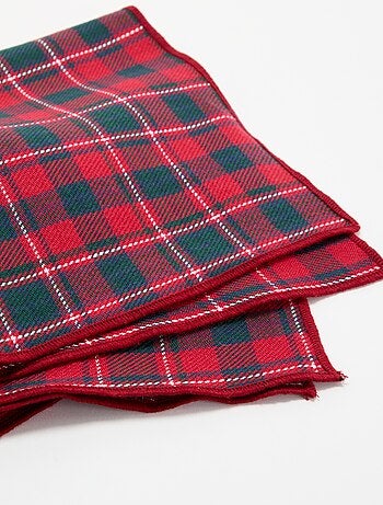 Lot de 2 serviettes de table imprimées - KIABI Home