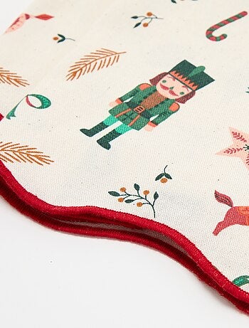 Lot de 2 serviettes de table imprimées 'Noël' - KIABI Home