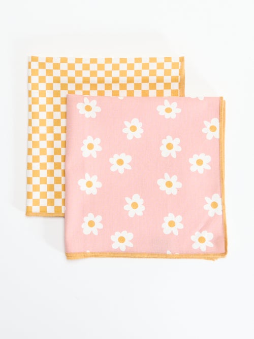 Lot de 2 serviettes de table - Kiabi
