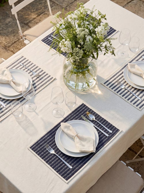 Lot de 2 sets de table à imprimé 32 x 45 cm - Kiabi Home - Kiabi
