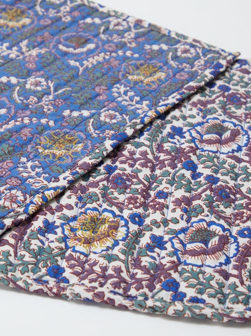 Lot de 2 sets de table fleuris (32x45 cm) - Kiabi Home - Kiabi Lot de 2 sets de table fleuris (32x45 cm) - Kiabi Home - Kiabi