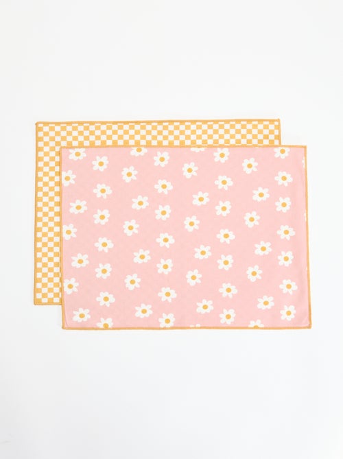 Lot de 2 sets de table - Kiabi