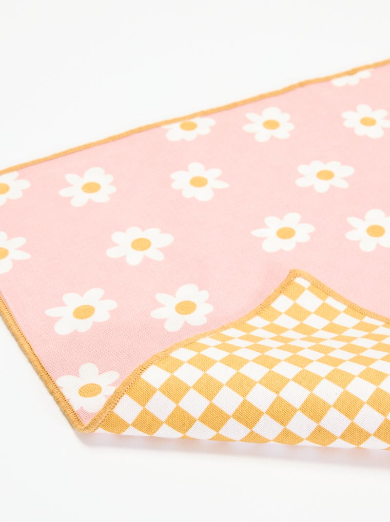 Lot de 2 sets de table Rose - Kiabi