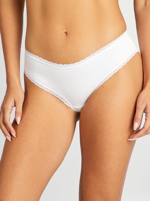 Lot de 2 shorties coton - Kiabi