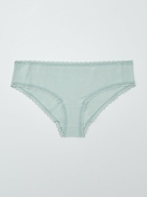 Lot de 2 shorties coton - Kiabi
