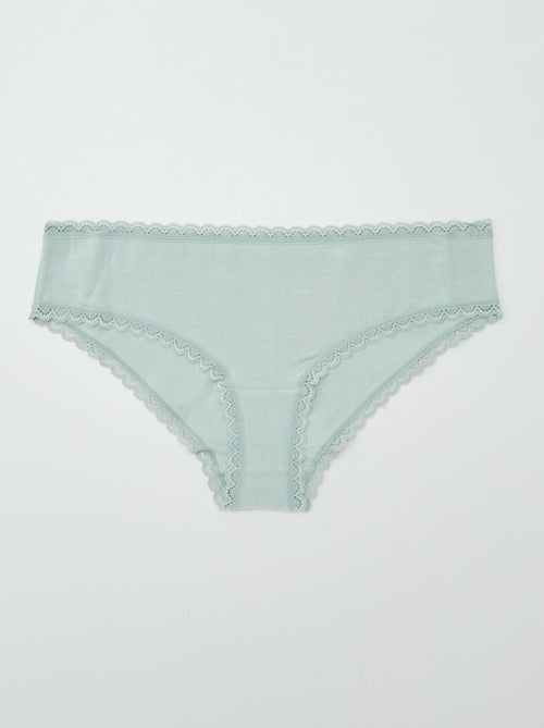 Lot de 2 shorties coton - Kiabi