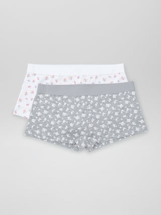 Lot de 2 shorties