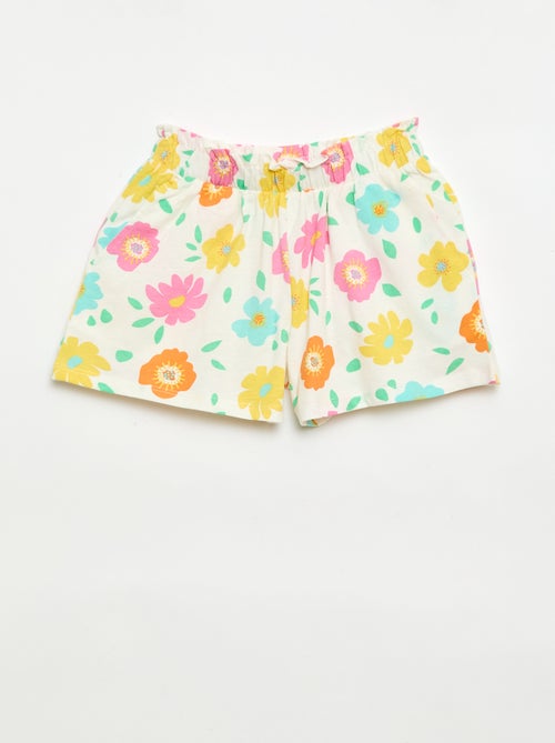 Lot de 2 shorts à la taille élastiquée - Kiabi