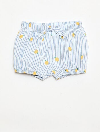 Lot de 2 shorts avec nœuds fantaisie