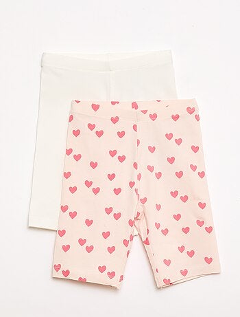 Lot de 2 shorts cyclistes