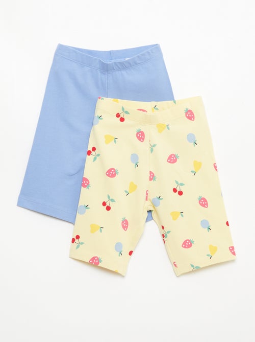 Lot de 2 shorts cyclistes - Kiabi