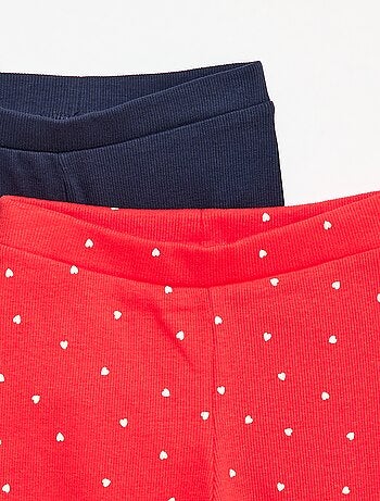 Lot de 2 shorts cyclistes