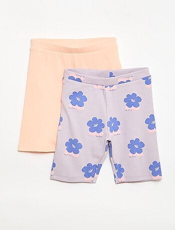 Lot de 2 shorts cyclistes