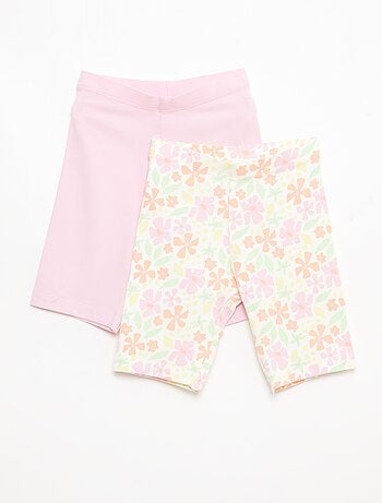 Lot de 2 shorts cyclistes