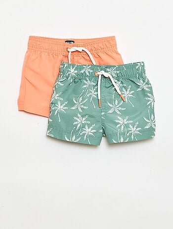 Lot de 2 shorts de bain