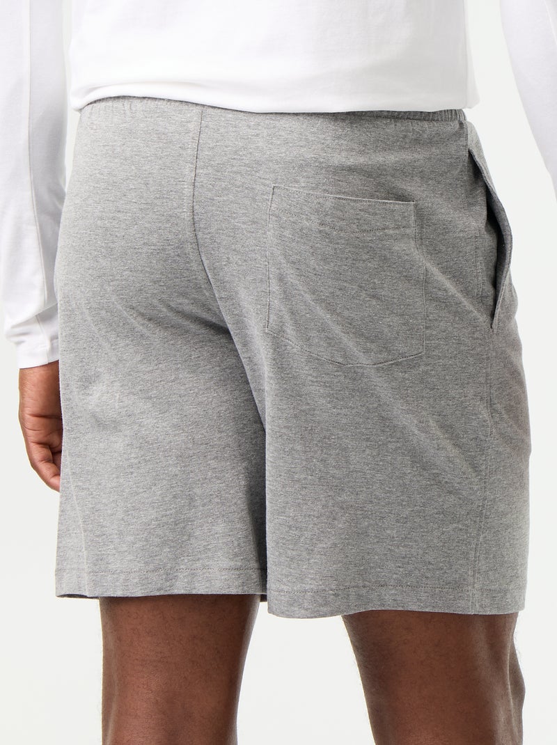 Lot de 2 shorts de nuit Kaki - Kiabi