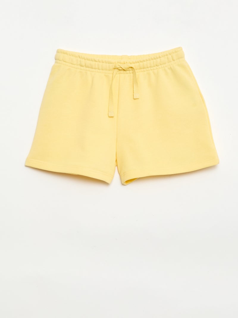 Lot de 2 shorts en coton Jaune - Kiabi