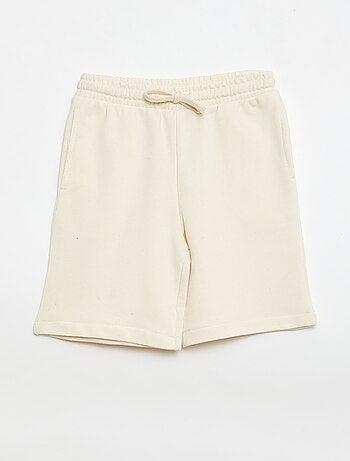 Lot de 2 shorts en coton uni