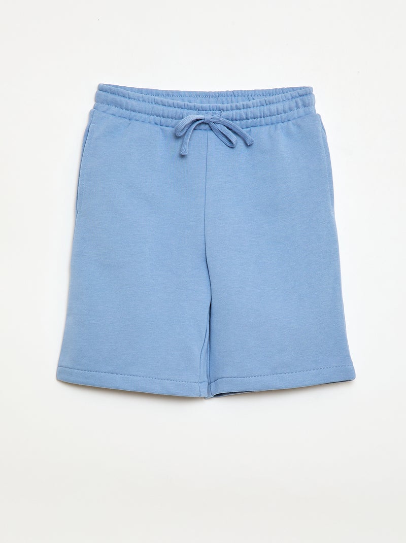 Lot de 2 shorts en coton uni Jaune - Kiabi
