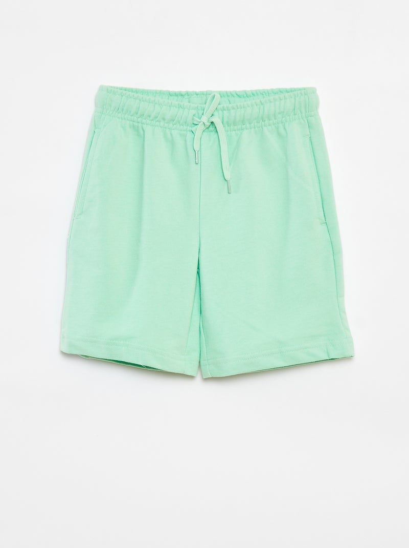 Lot de 2 shorts en molleton BLANC - Kiabi