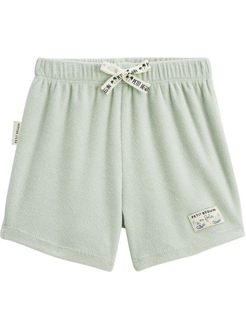 Lot de 2 shorts enfant en éponge cayo coco - Kiabi Lot de 2 shorts enfant en éponge cayo coco - Kiabi