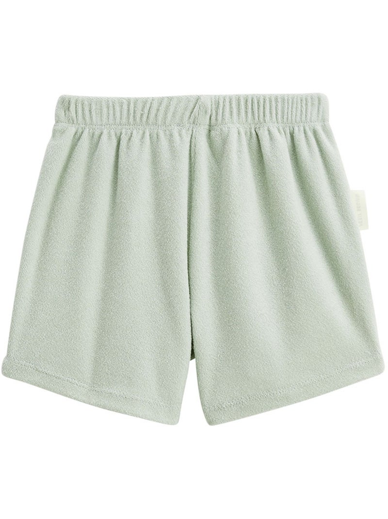 Lot de 2 shorts enfant en éponge cayo coco Bleu - Kiabi