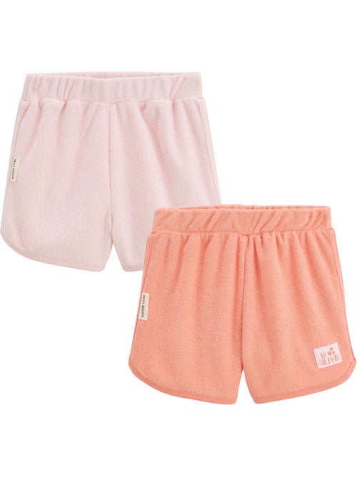 Lot de 2 shorts enfant en éponge Honfleur - Kiabi Lot de 2 shorts enfant en éponge Honfleur - Kiabi
