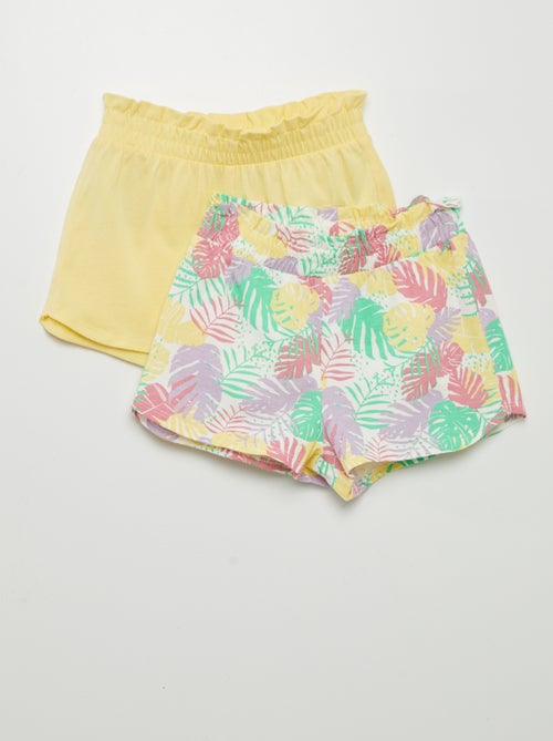 Lot de 2 shorts légers - 2 pièces - Kiabi