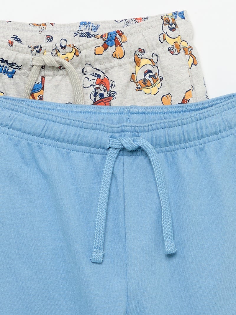 Lot de 2 shorts 'Pat' Patrouille' Gris - Kiabi
