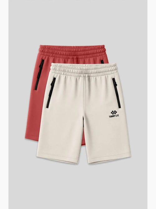 Lot de 2 shorts tommy - Kiabi