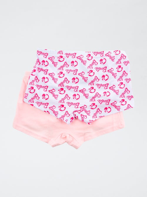 Lot de 2 shortys 'Barbie' en coton - Kiabi