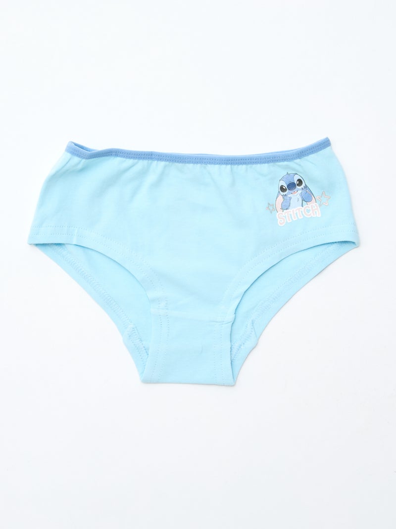 Lot de 2 shortys 'Disney' 'Stitch' en coton Blanc - Kiabi