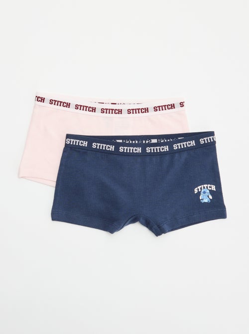 Lot de 2 shortys 'Disney' 'Stitch' - Kiabi